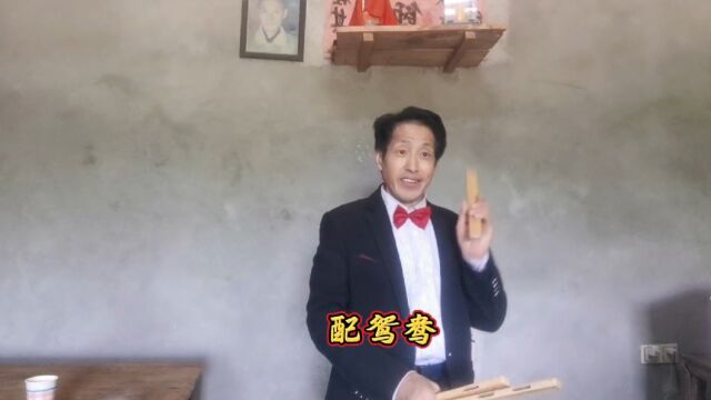 金钱板《凤求凰》蓬安县魏德良在鲜店双柏树村4组吴恵琼女士80大寿表演