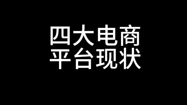 四大电商平台现状