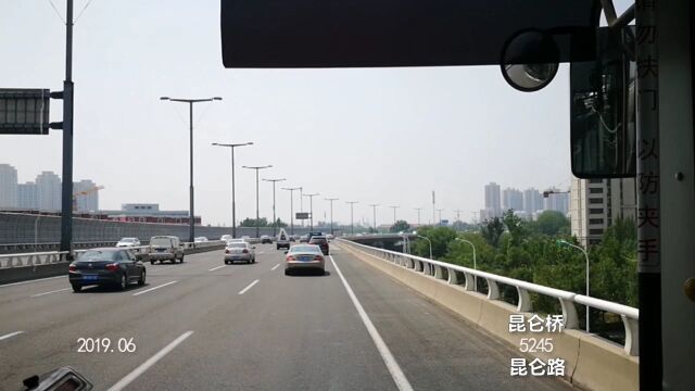 看天津风貌,听城市声音——跨越津山线的快速路昆仑桥