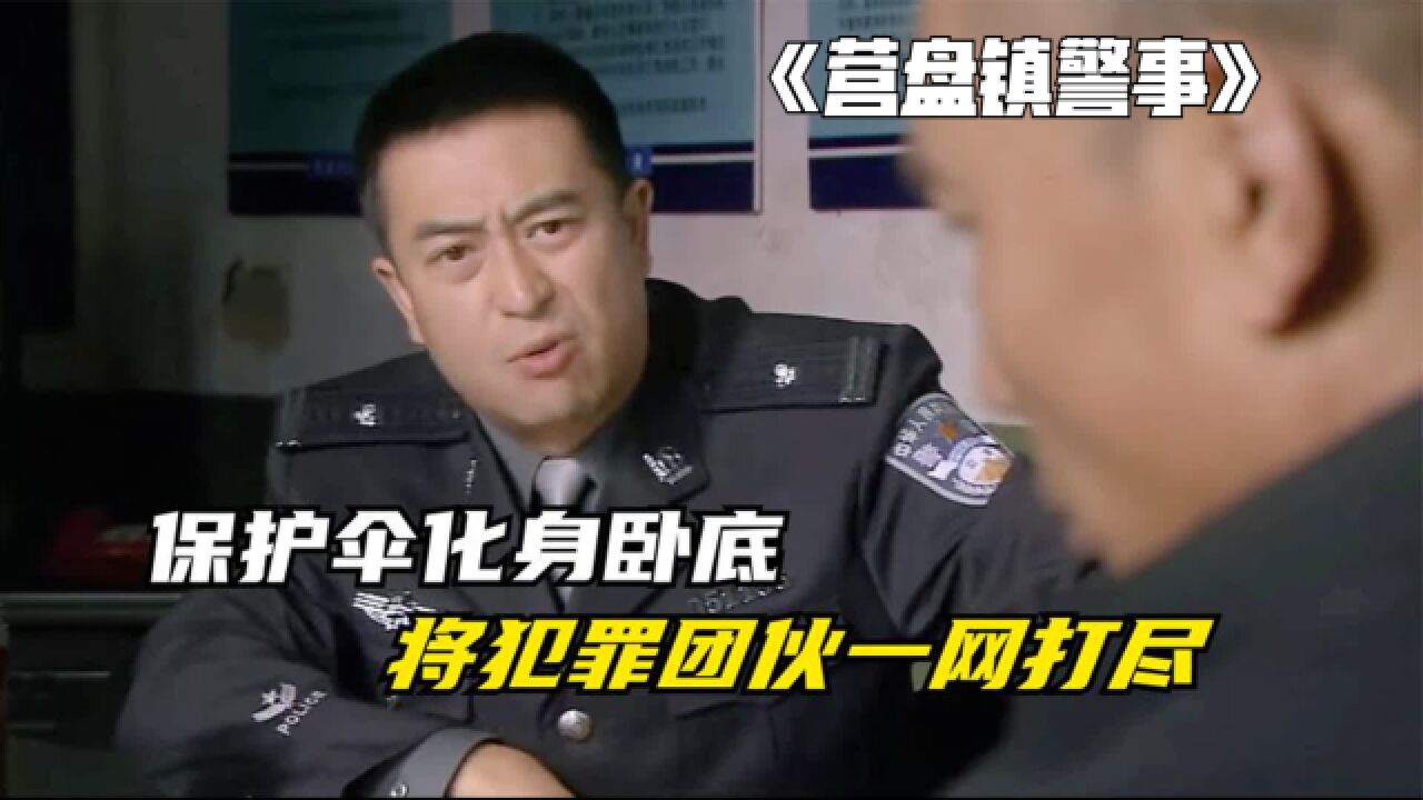 《营盘镇警事》保护伞化身卧底,并将犯罪团伙一网打尽