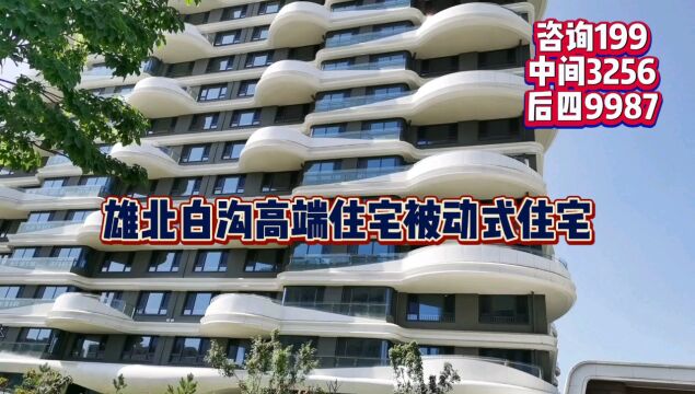 热搜//雄北白沟高端住宅被动式住宅安泰首府