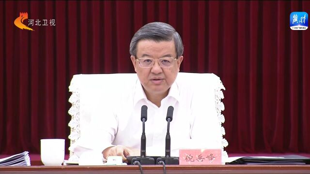 河北省委常委会主题教育调研成果交流会召开