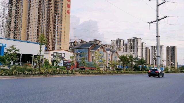 博白城市框架出来了.有了城市的味道和风景