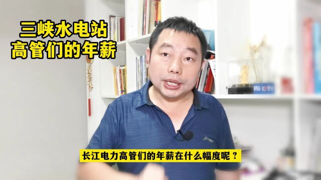 你知道长江三峡水电站高管们的年薪是多少吗?很多人都达不到!