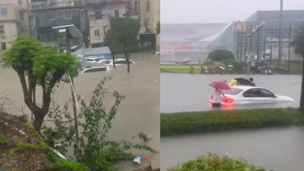 暴雨Ⅰ级预警!台风“海葵”逼近,厦门现暴雨有路段积水严重