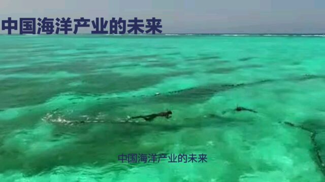 中国海洋产业的未来在哪里?