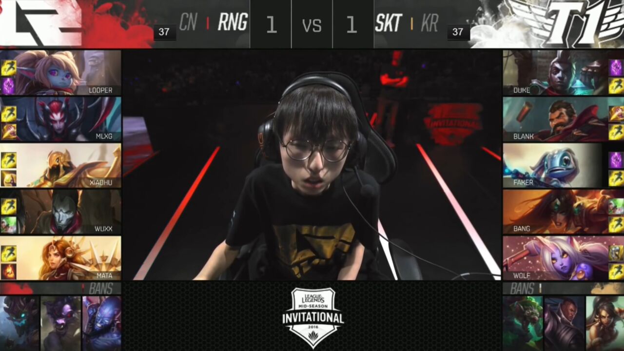 【2016MSI】半决赛 RNG vs SKT 第三局