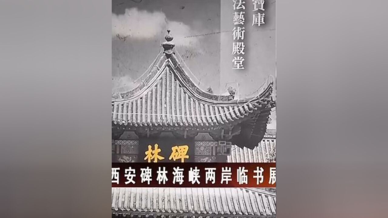 西安碑林海峡两岸临书展在台北登场(来源:央视新闻)