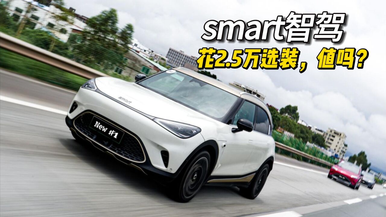 花2.5万元买一套smart的智驾系统,值吗?