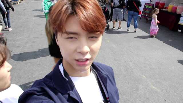 [N'37] NCT VLOG 1 Eat and Shop in LA!