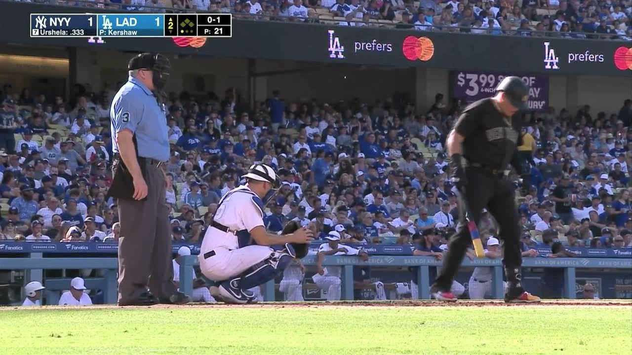 【回放】MLB常规赛:扬基vs道奇 第二局