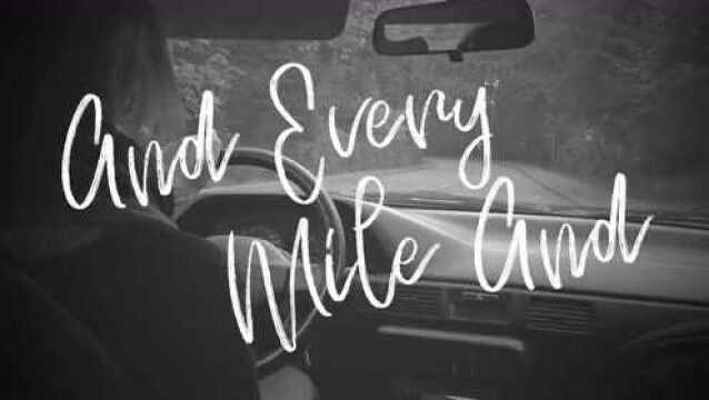 Nichole Nordeman  Every Mile Mattered (Lyric Video)