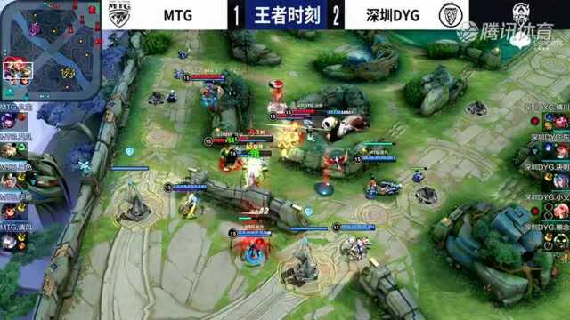 深圳DYG vs MTG 第三局 九龙马超极限偷家逆转翻盘 率领MTG扳回一局