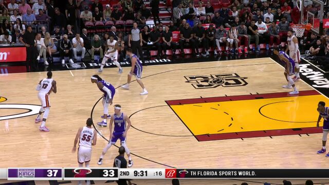 国王107-110热火 希罗极限三分准绝杀国王