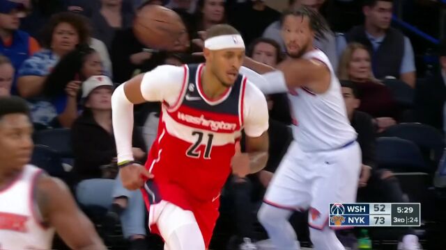 NBA季前赛：奇才vs尼克斯 中文解说全场回放