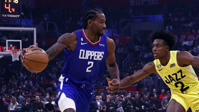 莱昂纳德vs爵士集锦 逐步找回状态8分5板提前打卡下班