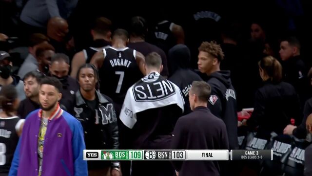 回顾凯尔特人vs篮网交战记录 杜兰特和双探花竞争最强锋线