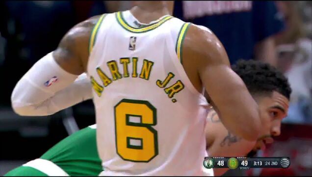 NBA常规赛：凯尔特人vs火箭中文解说全场回放