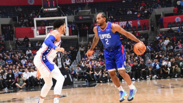 莱昂纳德vs费城集锦 全场27分反击暴扣势不可挡