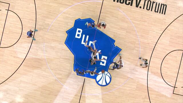 NBA常规赛：马刺vs雄鹿中文解说全场回放