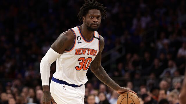 兰德尔vs火箭集锦 26+4+3中流砥柱带队取胜