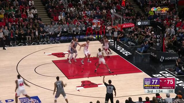 国王117-114公牛德罗赞33分福克斯32分献0.7秒准绝杀逆转取胜