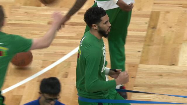 篮网96-139凯尔特人 绿军全场飚中26记三分狂胜篮网