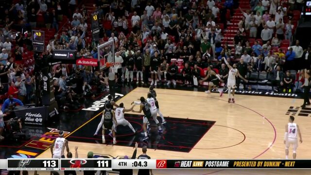 给你机会是真不中用啊！希罗和马丁空位三分连失绝杀