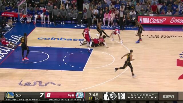 回顾勇士vs费城交战记录 勇士能否客场复仇76人？