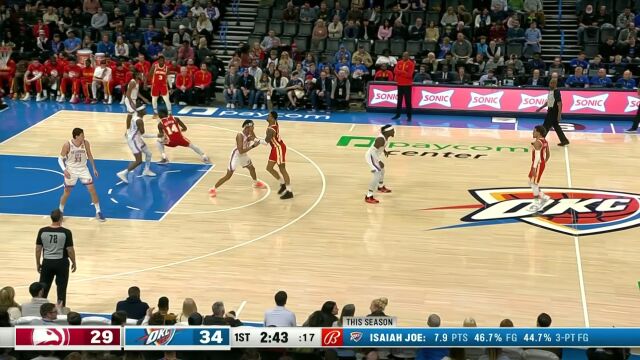 三分投不进我造2+1 特雷杨以巧取胜三分轻松入账