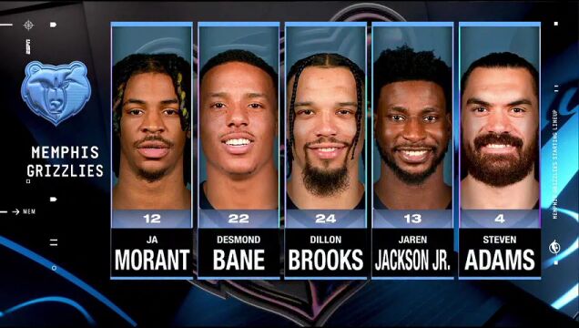 NBA常规赛：灰熊vs太阳中文解说全场回放