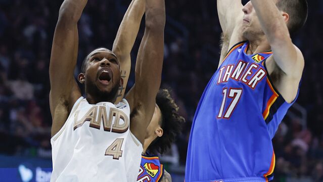 莫布利vs雷霆集锦 全场21+12里突外投击溃雷霆防线