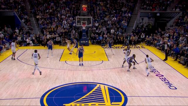 不难不进！普尔弧顶高难度失衡出手打成3+1