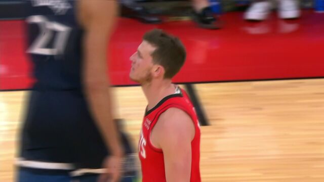 NBA常规赛：森林狼vs火箭第3节中文解说回放