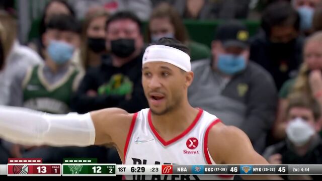 回顾雄鹿vs开拓者对战记录 雄鹿能否拿到8连胜