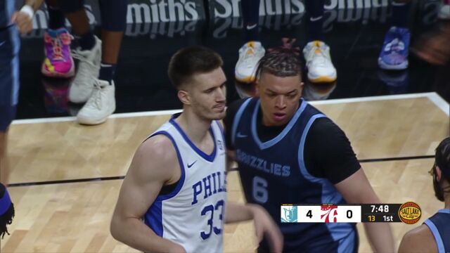 见识一下敦实的内线！洛夫顿篮下自投自抢强打2+1