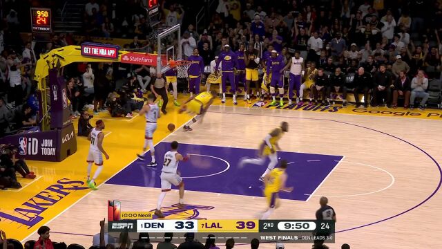 梦回当年！老詹精准预判抢断助TT反击暴扣