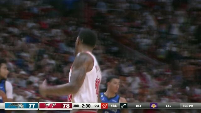 反超比分的致命一球！哈斯勒姆三分手起刀落直接命中