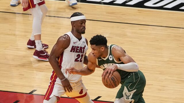 雄鹿114-119热火 巴特勒56分热火逆转雄鹿夺赛点