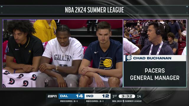 独行侠vs步行者第1节英文原声回放