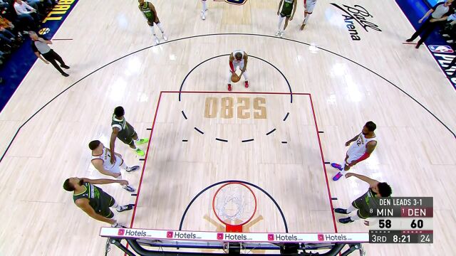 森林狼vs掘金第3节中文解说回放