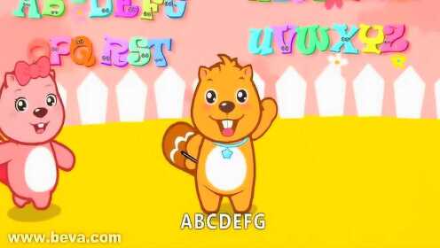 早教歌曲：《 字母歌》少儿启蒙儿歌，经典英文儿歌童谣，快来学习吧！