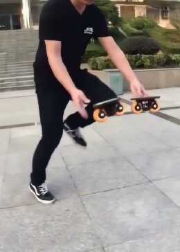 漂移板的连招玩法，好厉害