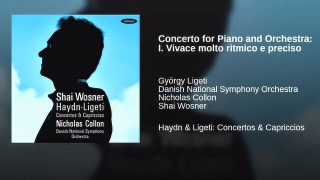 Concerto for Piano and Orchestra,丹麦国家交响乐团