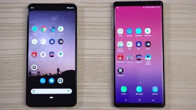 谷歌Pixel 3 XL 火拼 三星Note 9,原生安卓系统的优化会不会更快