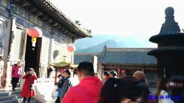 十一五台山自驾游,塔院寺,大白塔,近距离感受五台山的标志建筑