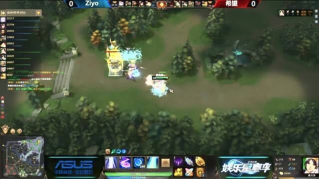 梦三国2:2018娱乐星赛季 梦三国2邀请赛 ziyo VS 希望 第一场