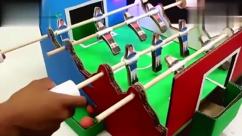 大神自制趣味足球游戏机，看完我赶紧做了一台，太吸引人了 - 腾讯视频