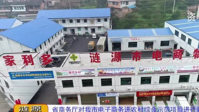 省商务厅对我市电子商务进农村综合示范项目进行验收