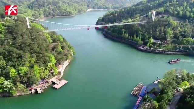 踏春好去处!石燕湖五颜六色风车宛如梦幻,引游客拍照留念